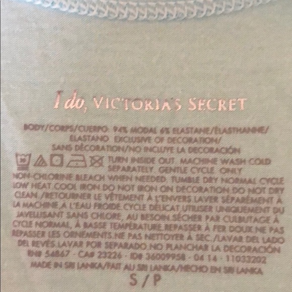 Victoria’s Secret I Do Tank Top Size Small - Picture 4 of 4